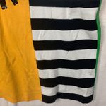 Vtg 90s Ib diffusion unisex large long sleeve colorblock sun short sequin stripe Green Photo 6