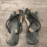 Havaianas  black patterned sandals Photo 3