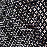 Carolina belle NWT Women's Geometric Dress Pants Dark Blue Size 6 Officewear Photo 2