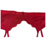IRIS + LILLY Red lace garter belt womens lingerie size small​​​​​​ Photo 7