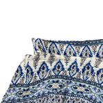 Altar'd State Boho Paisley Shortie Short Pom Pom Trim Elastic Waist Women Medium Photo 4