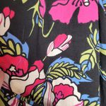 Anthropologie TINY FLORAL WRAP FRONT LONG SLEEVE BOHO TIE WAIST TOP LARGE Photo 5