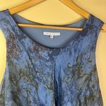 Tempo Paris Layered Whimsical Ornate Flutter Dress Size Small Blue Formal Wear Photo 1