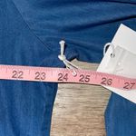 One Teaspoon Womens Button Front Chambray Oversized Bahama Tux Shirt Blue XS NWT Photo 6