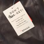 Spanx  faux leather leggings size medium Photo 4