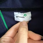 Girl Scouts Fleece Zipper Pullover Adult Small Blue Photo 1