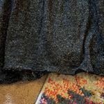 Free People xs black sparkly blouse Photo 8