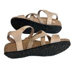 Taos Zanzibar Sandals Womens Leather Z Strap Adjustable Comfort 7.5/8 EU 38 New Tan Photo 3