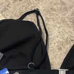 South Beach Scoop Triangle Black Bikini Top NEW Size 12 Photo 11