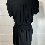 An'ge French Boutique Black Short Sleeve Dress Size M Photo 6