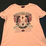 Rock & Roll Cowgirl white rambler tee Photo 1