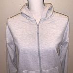 DSG light grey full zip up hooded sweatshirt Gray Size L Photo 1