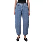 NEW ETICA Iris Relaxed‎ Barrel Denim Jeans Size 27 Fistral Slouchy Baggy Casual Blue Photo 4