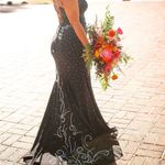 Joseph Ribkoff  Black Gown with Silver Accents Photo 2