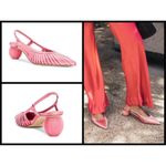 Cult Gaia ππ Alia Slingback Mule Heels ~ Pink Photo 4