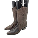 Durango Crush Brown Leather Slouch Western Cowboy Boots Size 7.5 Photo 2