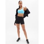 Athleta  M Train Free Sport Bra Aqua Blue Medium Cup A-C Photo 2