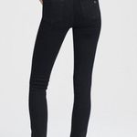 Rag and Bone Black Cate Jeans Skinny Mid 8.5” Rise Black Coal size 29 inseam 30” Photo 1