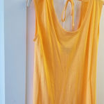 EXPRESS NWOT  Peach Cotton T-Shirt Dress Photo 2