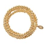 8 Other Reasons NWT Bubble Bangle Set Gold Beaded Bracelet Photo 1