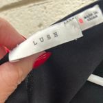 Lush Clothing Lush Black Lace Top size S Photo 3