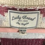 Lucky Brand intarsia button up poncho Photo 7