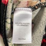 J Jill velour floral long‎ sleeve top Velvety Women’s Size PS SP Petite Small Photo 6