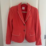 Gap Coral Two Button The Academy Blazer Cotton | Size 2 Photo 1