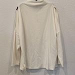 Chico's Zenergy by Chico’s Ribbed Long Sleeve Cold Shoulder Mock Neck Half Zip EUC Sz 16 Photo 0