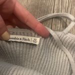 Abercrombie & Fitch grey ribbed Midi Dress Photo 2