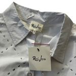 Remi James White Diamond Pattern Beads Crop Top Women Size Medium NWT | 63 Photo 2