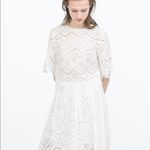 ZARA ✨HP✨ - CROPPED EMBROIDERED LASER-CUT TOP✨ Photo 7