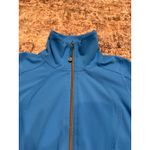 Lululemon  Asana Zip Up Jacket Womens 2 Blue Fitted Athleisure Yoga Photo 4