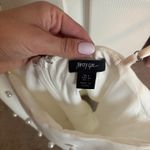Nasty Gal White Pearl Dress Photo 3