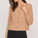 The Cashmere Project Cheetah Brown Textured Lady Jacket Photo 0