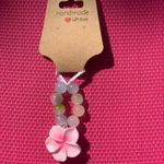 Handmade Pink Flower Beaded Ring  Photo 1