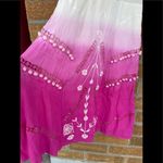 ASOS Pink Premium Cold Shoulder Dip Dye Victoriana dress size 4 Photo 5