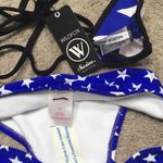 Wildfox patriotic reversible mixed bikini. NWT Photo 8