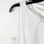 T Tahari Maylin White Lined Sleeveless Exposed Back Zipper Dress, Size 2 Photo 9
