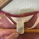 LC Lauren Conrad Lauren Conrad Sheer Floral Dusty Rose Sleeveless Duster Vest One Size Photo 4