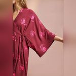 Anthropologie Floreat Embroidered Kimono Robe Photo 1