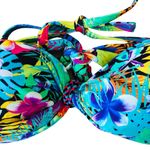 Banana Moon Women's Trobo Maranhao Bikini Top Multicolor Women's Size 38 Green Photo 8