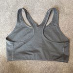 Nike Grey Dri Fit Classic Racerback Sports Bra Size L Photo 1