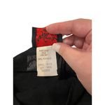 California Spice Eyelash Fringe Blouse Black Size M Vintage 80โs Mob Wife Glam Size M Photo 2