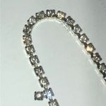 Vintage Silver Tone CZ Rhinestone Formal Classic Boho Necklace Photo 3