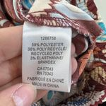 Rachel Roy Pants Womens Small Orange Blue Floral Wide Leg Boho Photo 3