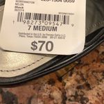 Worthington Size 7 Black and Gold Mules with Architectural Heel New With Tags Photo 8