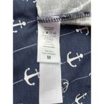 LuLaRoe M CLASSIC TEE ANCHORS NAUTICAL BLUE WHITE MARINE Photo 4