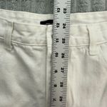 Pretty Little Thing Shorts Womens 31x5 White High Rise Distressed Cut Off Denim Photo 5