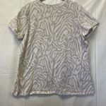 Denim & Co . Printed Perfect Jersey Crew Neck Short Sleeve Top A398792 1X QVC Photo 6